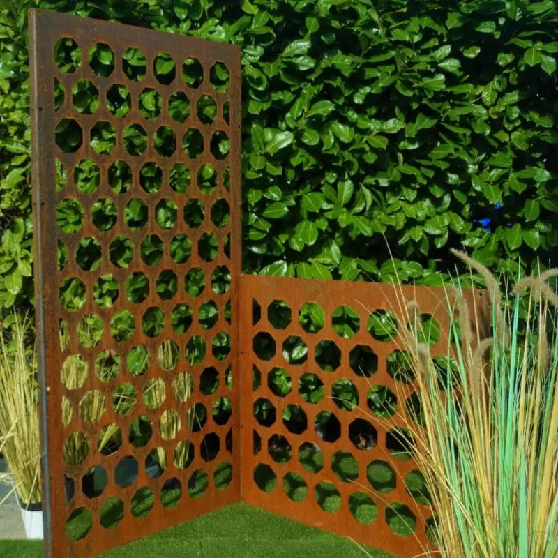 Tuinscherm Achthoek
