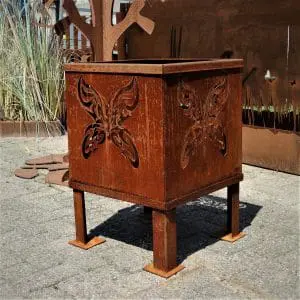 Vuurkorf Vlinder Cortenstaal - 3mm