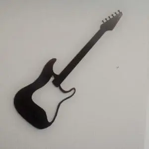 Gitaar Cortenstaal