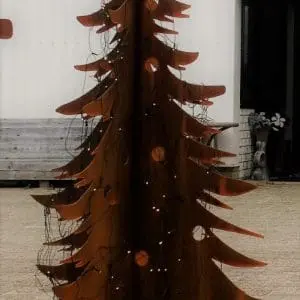 Kerstboom Cortenstaal groot