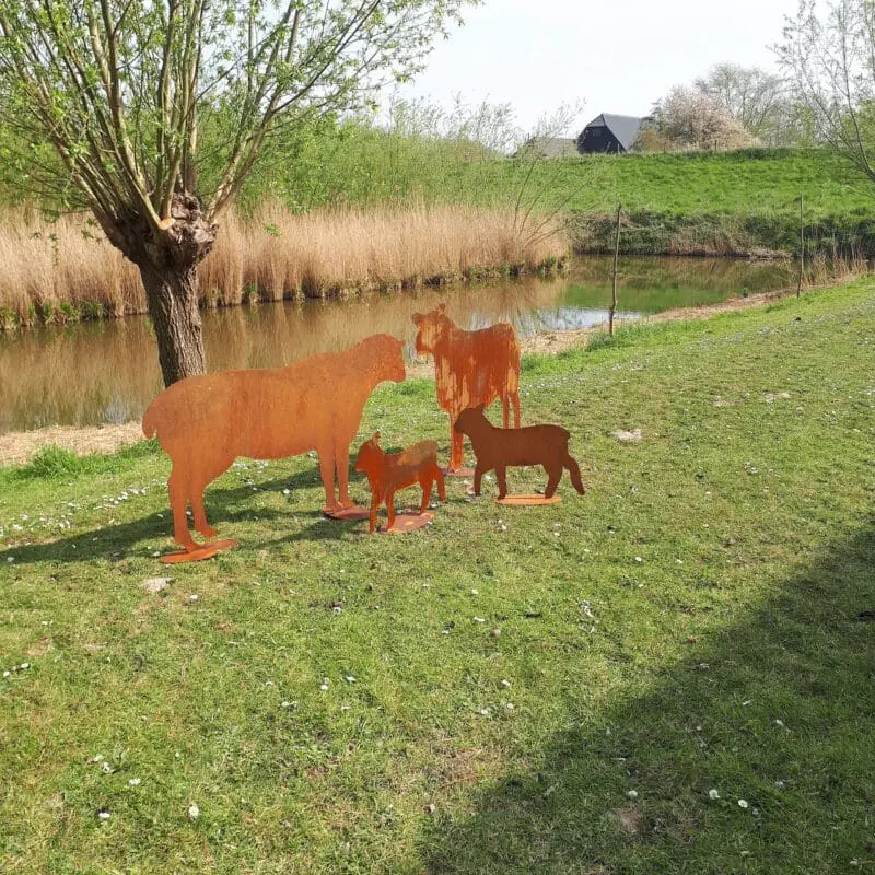 Lammetje Cortenstaal - Afbeelding 2