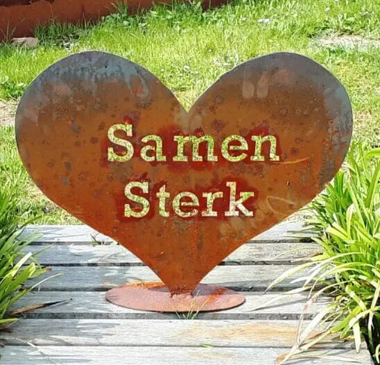 Hart Samen Sterk Cortenstaal