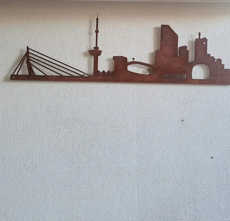 Skyline Rotterdam Cortenstaal