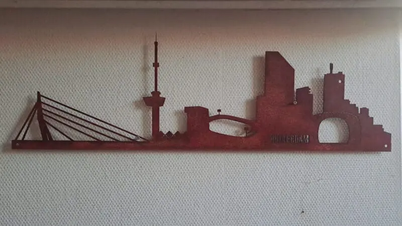 Skyline Rotterdam Cortenstaal