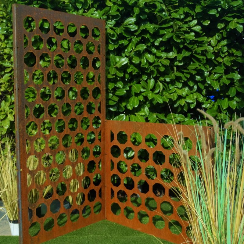 Tuinscherm Achthoek