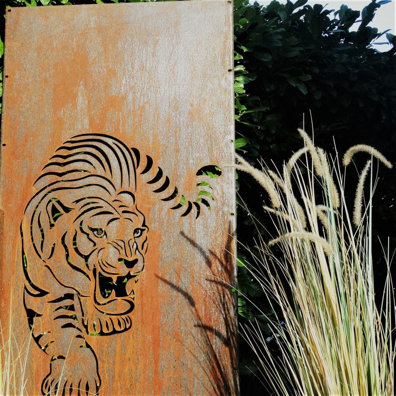 Tuinscherm Tijger - Afbeelding 2