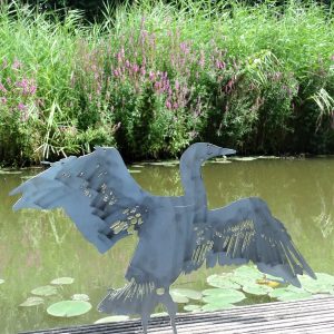 Aalscholver Cortenstaal