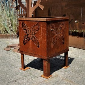 Vuurkorf Vlinder Cortenstaal - 3mm