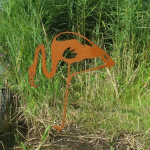 Flamingo RVS klein - Afbeelding 2