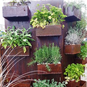 Kruidenrek Cortenstaal