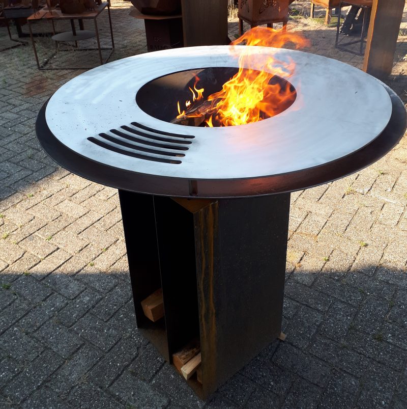 BBQ met vuur