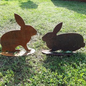 Konijntjes van Cortenstaal