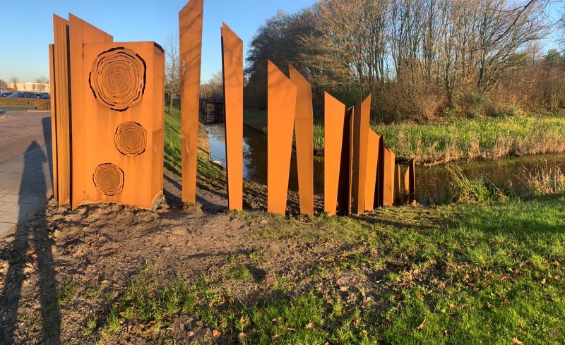 Ingang begraafplaats Meerbloemhof Zoetermeer