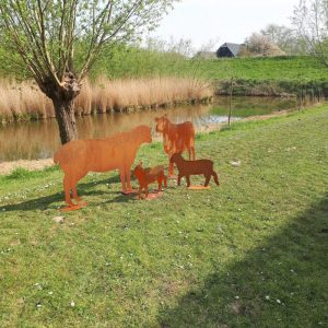 Lammetje Cortenstaal - Afbeelding 2