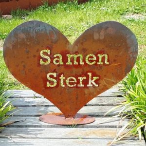 Hart Samen Sterk Cortenstaal