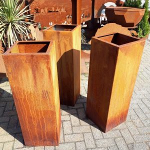 Plantenbak Cortenstaal 600x600mm t/m 1000x1000mm - Afbeelding 3