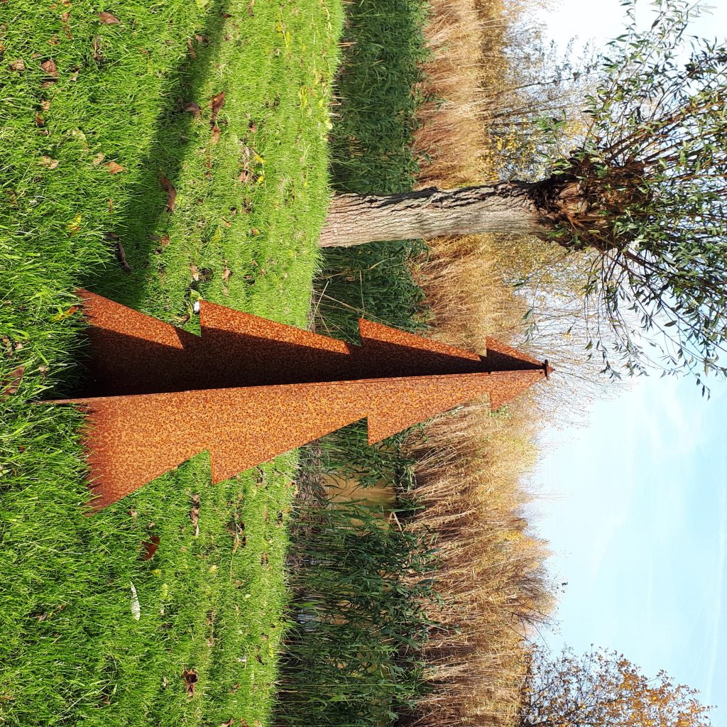 Kerstboom-modern Cortenstaal - Afbeelding 3
