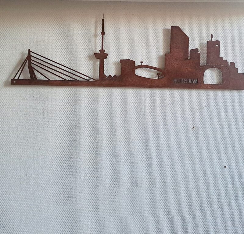 Skyline Rotterdam Cortenstaal