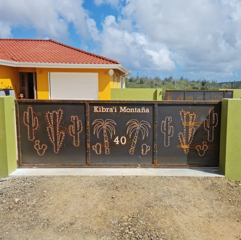 Cortenstalen Schuifpoort